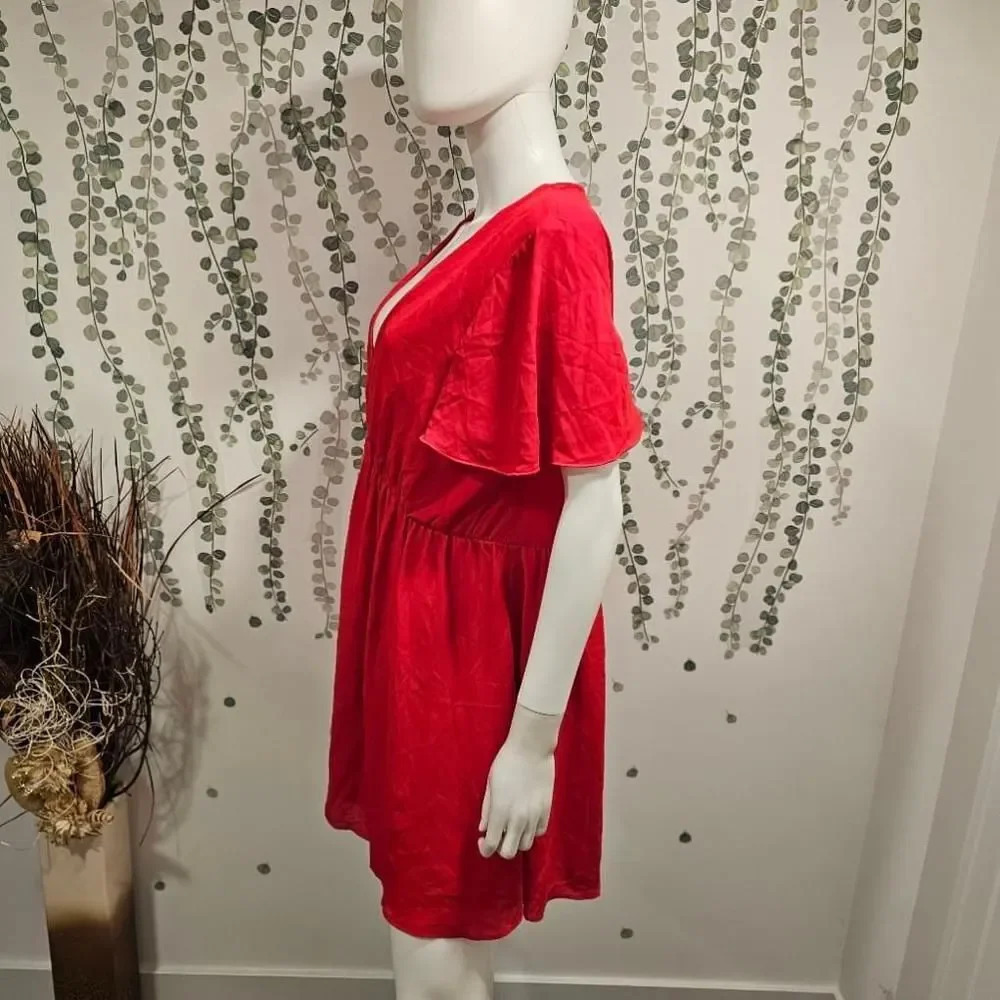 NWOT Show Me Your Mumu Austin Red Dress Size XL - Picture 6 of 10